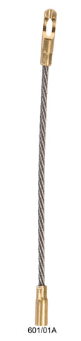 ART.601/01A  -  FLEXIBLE HEAD MADE WITH STAINLESS STEEL ROPE FOR ART. 154/176.