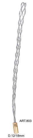 ART.803  -  CABLE GRIPS WITH THREADED ATTACK M.4 - D. 12/18 mm. FOR  ART.  154X