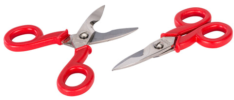 ART.082/1 -  INSULATED  SCISSOR FOR COAXIAL CABLE  140 mm.